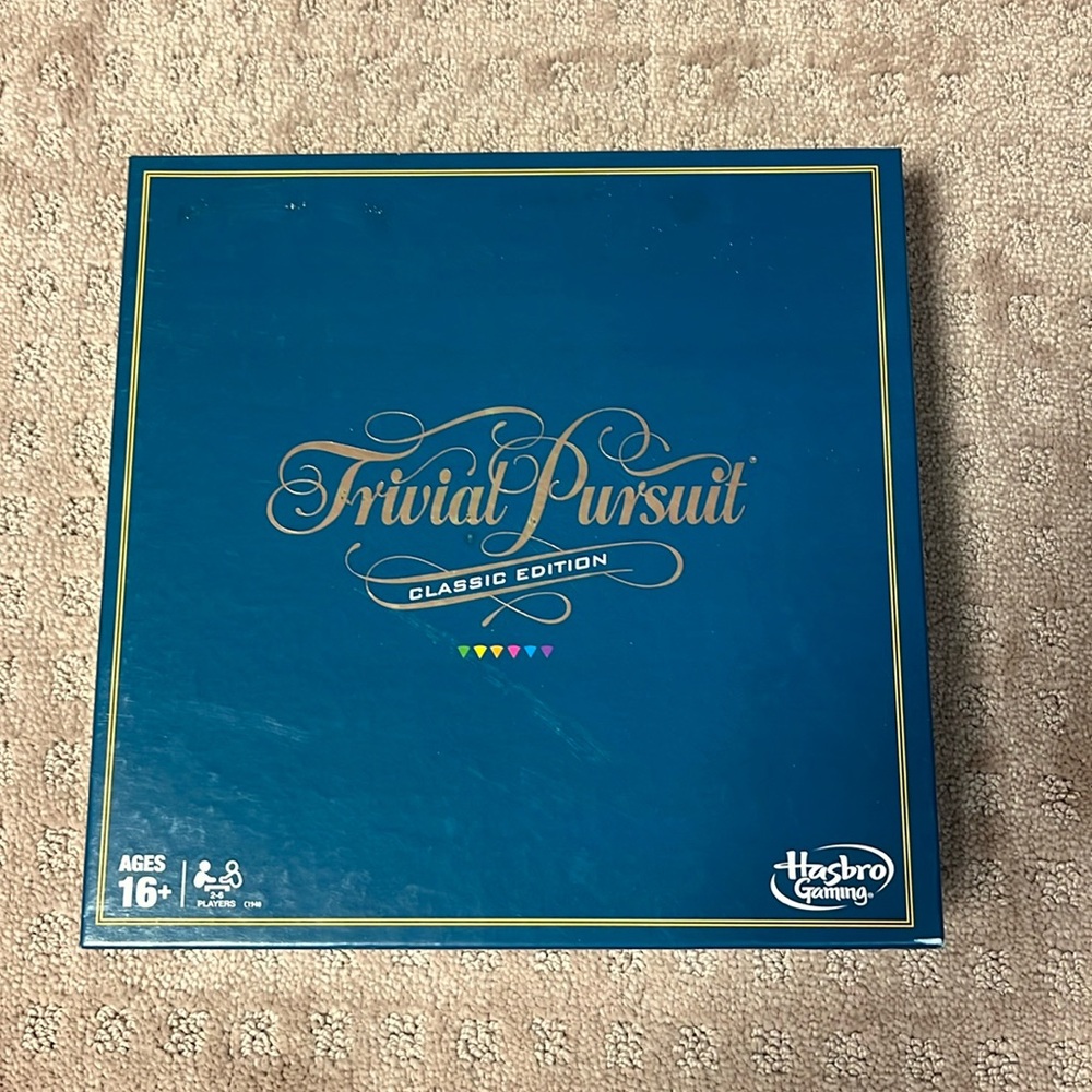 Hasbro Trivial Pursuit Classic Edition Board Game